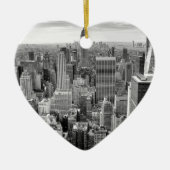 New York City Skyline Keramisch Ornament (Voorkant)
