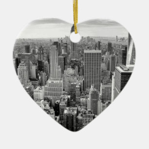 New York City Skyline Keramisch Ornament