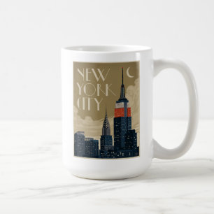 New York City Skyline Koffiemok