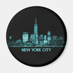 New York City Skyline Magneet