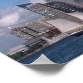 New York City Skyline met Freedom Tower Poster (Hoek)