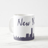 New York City Skyline Mok (Voorkant links)