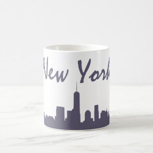 New York City Skyline Mok