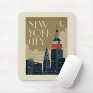 New York City Skyline Muismat