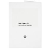 New York City Skyline Noël Joyeux Fêtes (Dos)