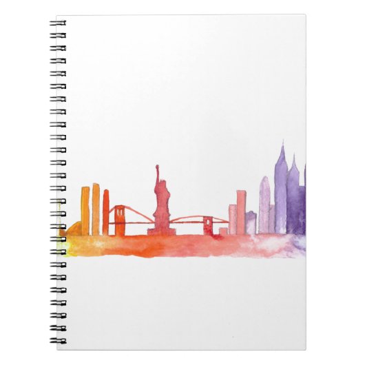 NEW YORK CITY skyline Notitieboek (Voorkant)