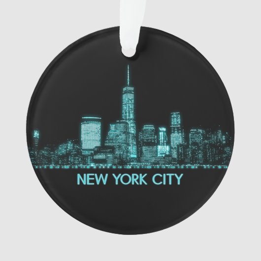New York City Skyline Ornament (voorkant)