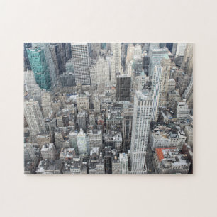 New York City Skyline Photo Puzzle Legpuzzel
