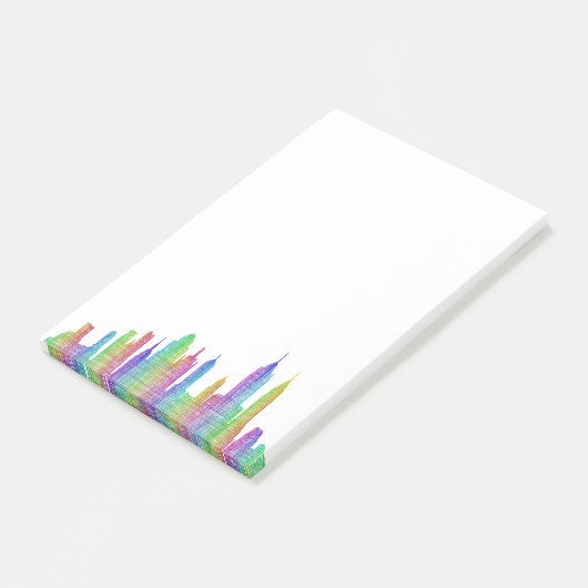 New York City skyline Post-it® Notes (Schuin)