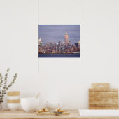 New York City Skyline Poster (Keuken)