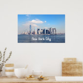 New York City Skyline Poster (Keuken)