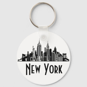 New York City Skyline Sleutelhanger