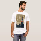 New York City Skyline T-shirt (Voorkant volledig)