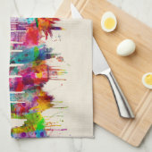 New York City Skyline Theedoek (Quarter Fold)