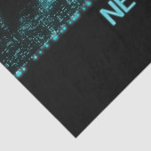 New York City Skyline Tissuepapier (Detail)