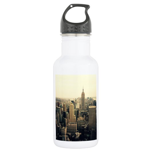 New York City Skyline Waterfles (Voorkant)