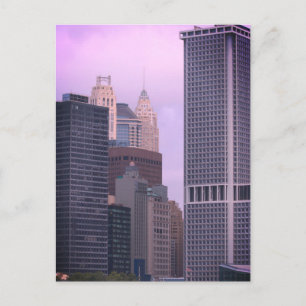 New York City Skyscrapers Briefkaart