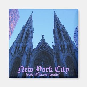 New York City St. Patrick's Cathedral magnet Magneet