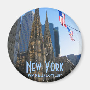 New York City St. Patrick's Cathedral magnet Magneet