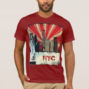 New York City stedelijk graffiti-shirt T-shirt