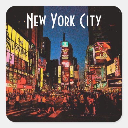 New York City Sticker (Voorkant)