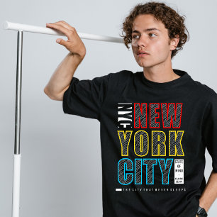 New York City Street draag T-shirt