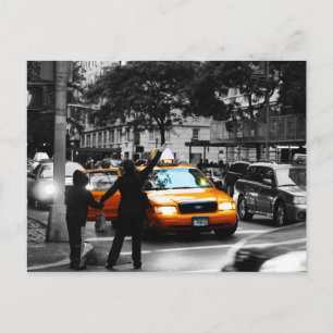 New York City Street Scene Briefkaart