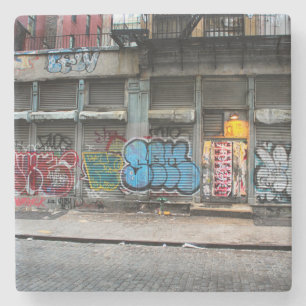 New York City Street Urban Photo Stenen Onderzetter