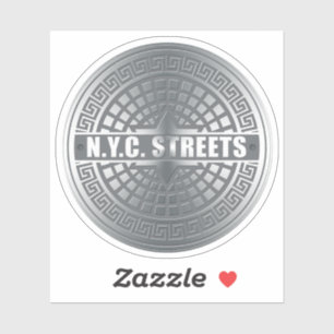 New York City Streets Sticker