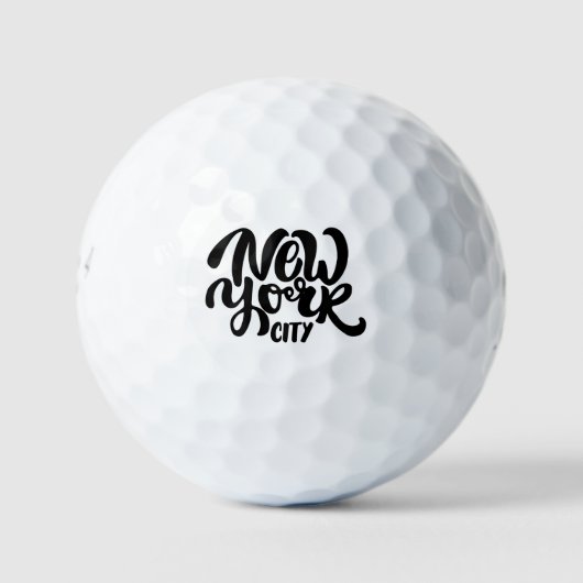 New York City Style Golfballen (Voorkant)