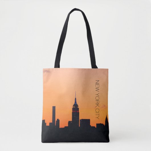 New York City Sunrise Tote Bag (Voorkant)