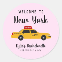 New York City Taxi Bachelorette Party