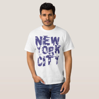 New York City Text Typografie Amerika T-shirt