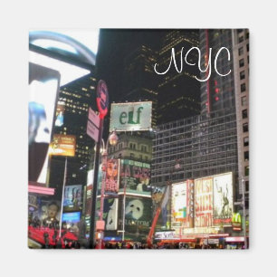 New York City Times Square City Photo Magnet Magneet