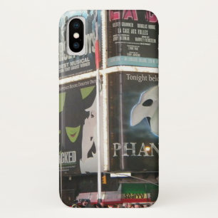 New York City Times Square Stadslichten iPhone X Hoesje