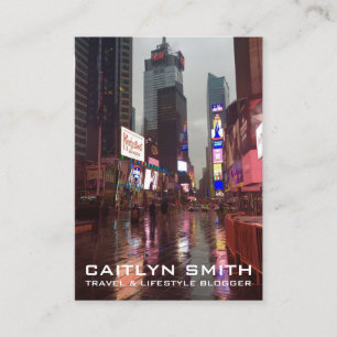 New York City Times Square Travel Tourism Photo NY Visitekaartje