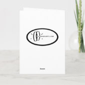 New York City Tower wenskaart Kaart (Achterkant)