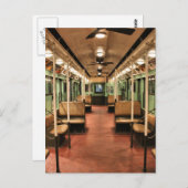 New York City,  trolleyauto Briefkaart (Voorkant / Achterkant)