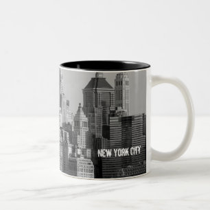 New York City Tweekleurige Koffiemok