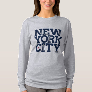 New York City Typografie-shirten en jassen T-shirt
