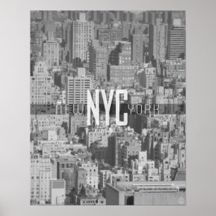 New York City Urban Oerwoud Travel Poster