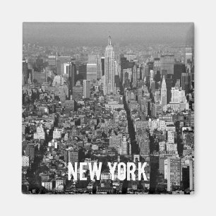 New York City USA skyline 1987 Magneet