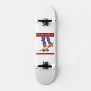 New York City, Verenigde Staten Cool Skateboard