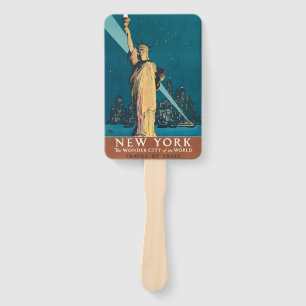New York City Vintage Reizen Poster Tas Handwaaier