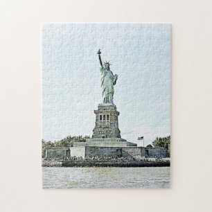 New York City - Vrijheidsbeeld Legpuzzel