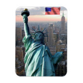 New York City - Vrijheidsbeeld - Verenigde Staten Magneet (Verticaal)