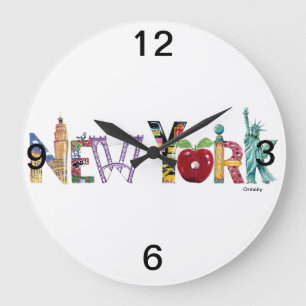 New York City wandklok Grote Klok
