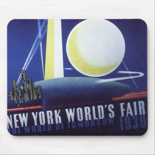 New York City World's Fair in 1939, Vintage Travel Muismat