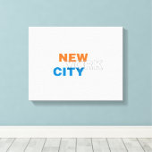 New York City Wrapped Canvas Afdruk (Insitu (Houten vloer))