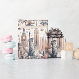 New York City Wrapping Paper Cadeaupapier